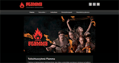 Desktop Screenshot of flamma.fi