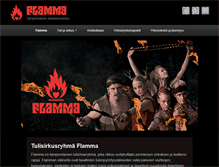 Tablet Screenshot of flamma.fi